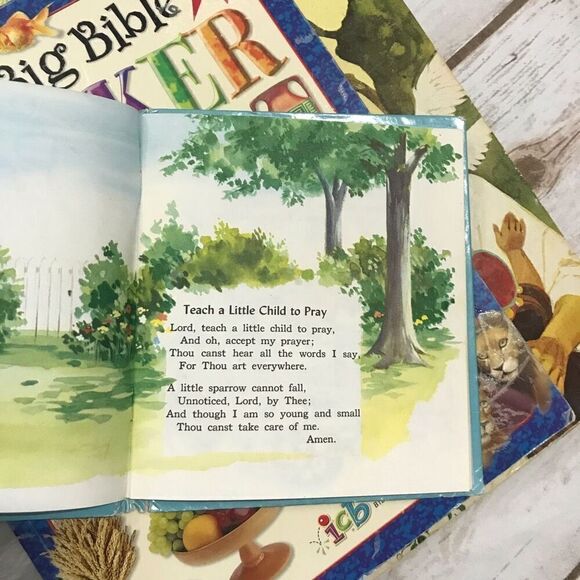 Religious Books Bible Picture Book Prayers Book Children’s - Picture 12 of 15
